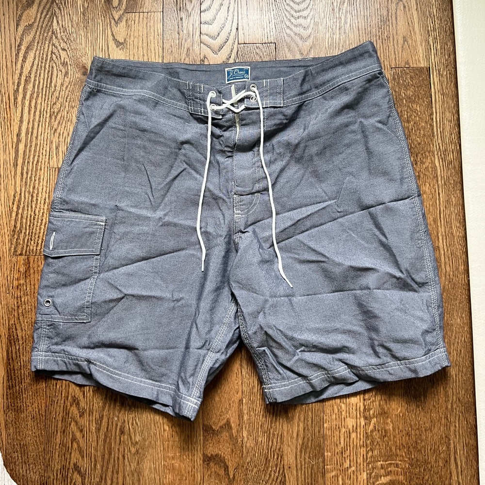 J. Crew Chambray Swim Trunks